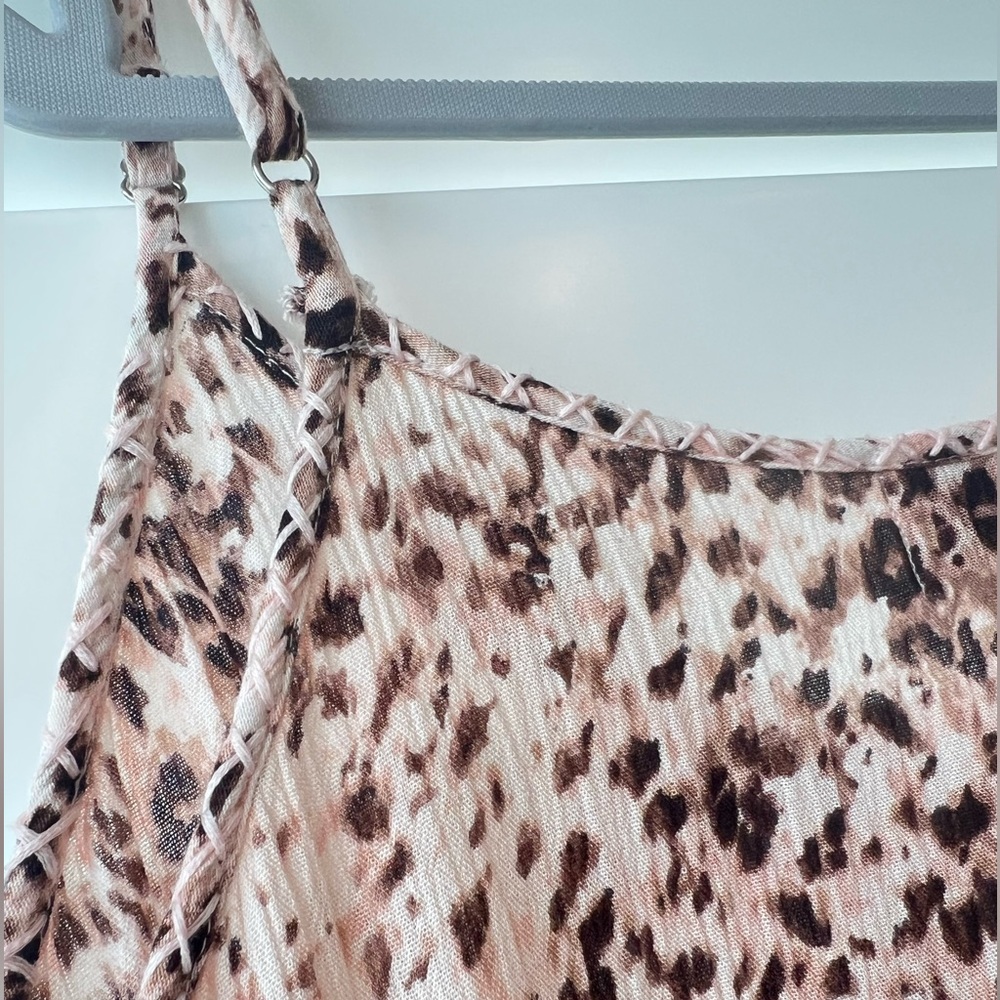 Gibson Latimer Animal Print Dress - Picture 4 of 9